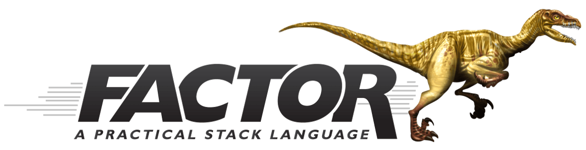 Factor programming language